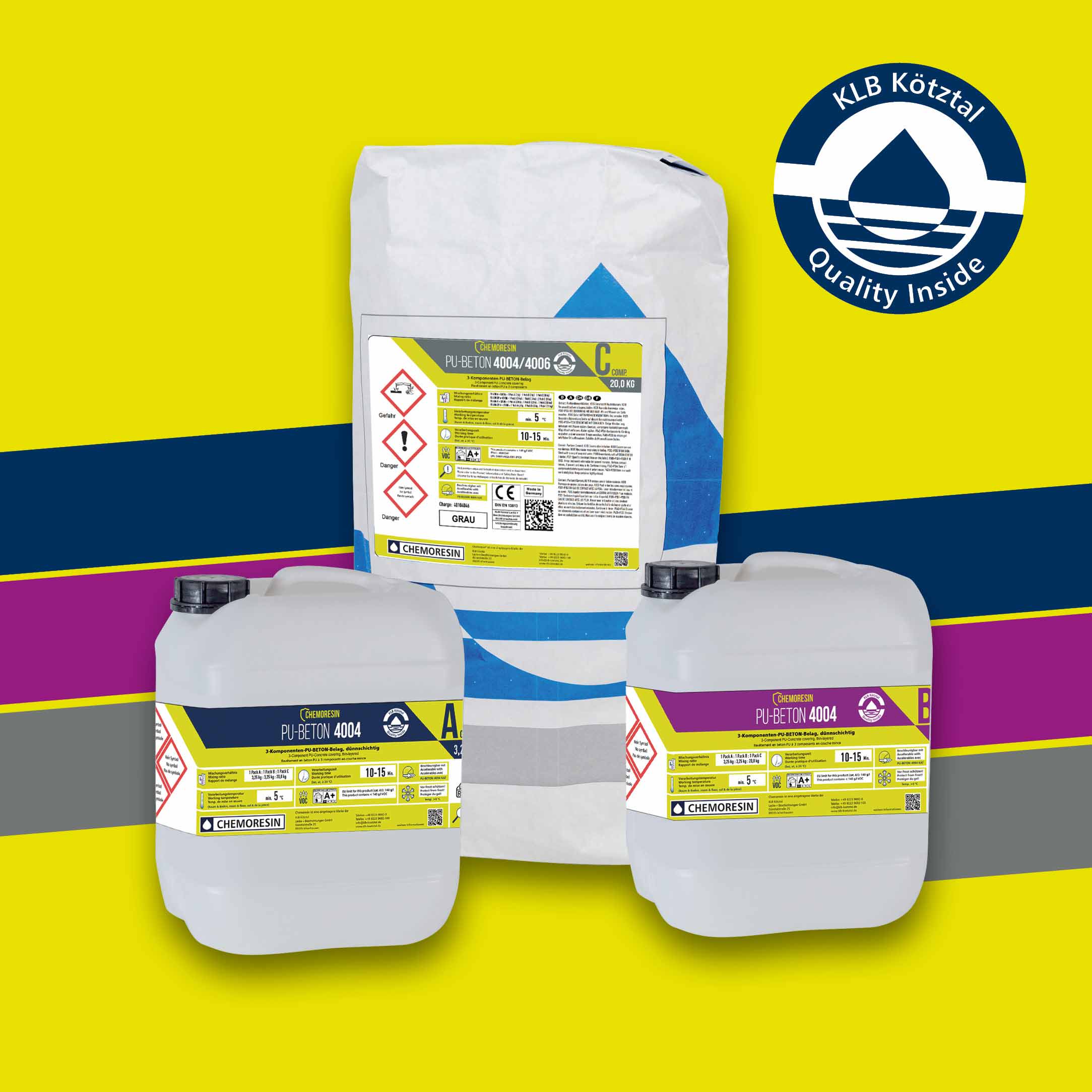 Chemikalienbeständiges Produkt PU-BETON ist ab sofort unter der Marke Chemoresin PU-BETON erhältlich
