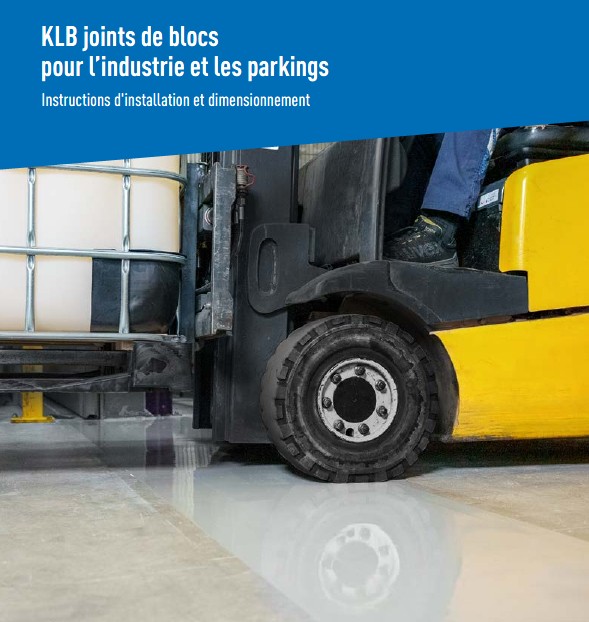KLB Joints de blocs pour l'industrie et les parkings